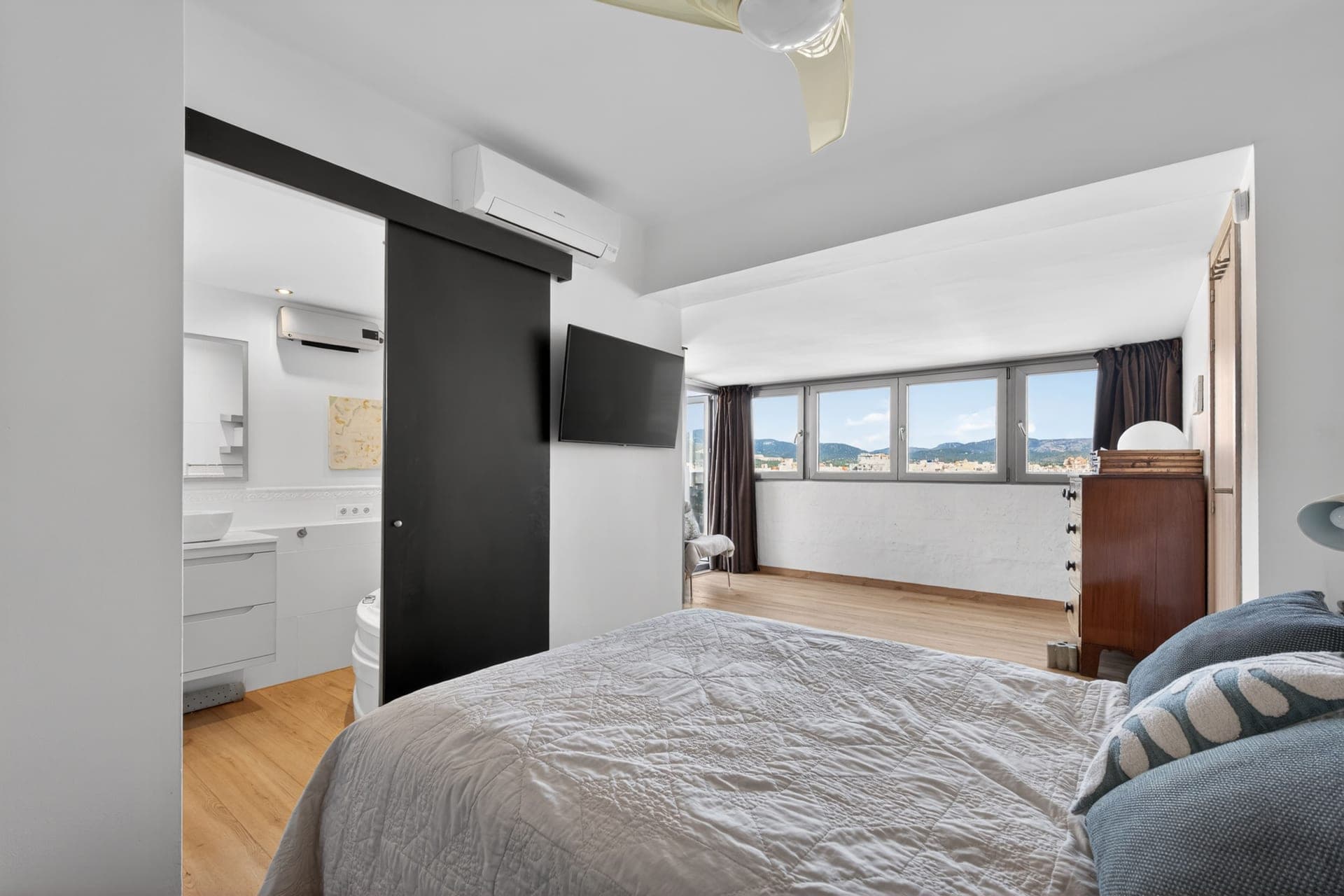 Penthouse mit Panorama Blick auf Meer und Tramuntana, 9